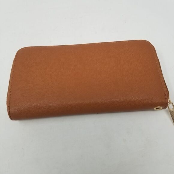 Mia K Collection Brown Faux Leather Wallet - Picture 4 of 14